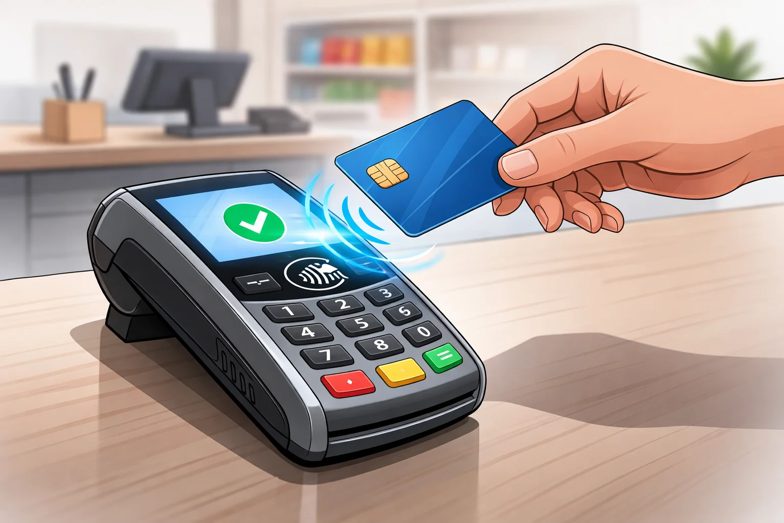 Como fazer pagamento por aproximação NFC na maquininha