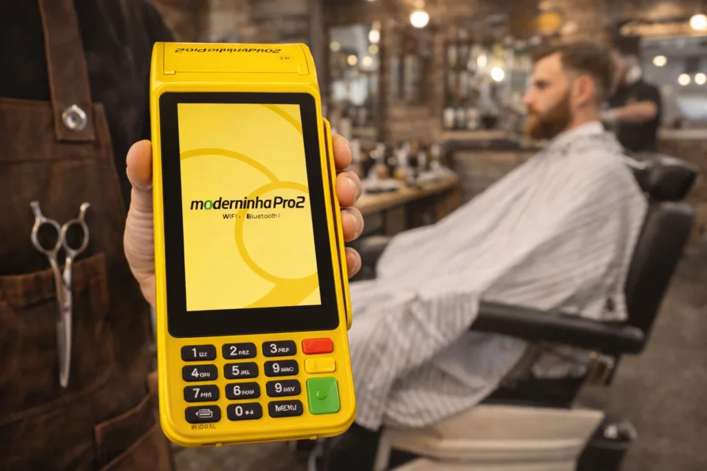 Melhores máquinas de cartão para barbearia