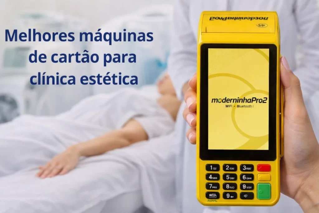 Melhores máquinas de cartão para clínica estética