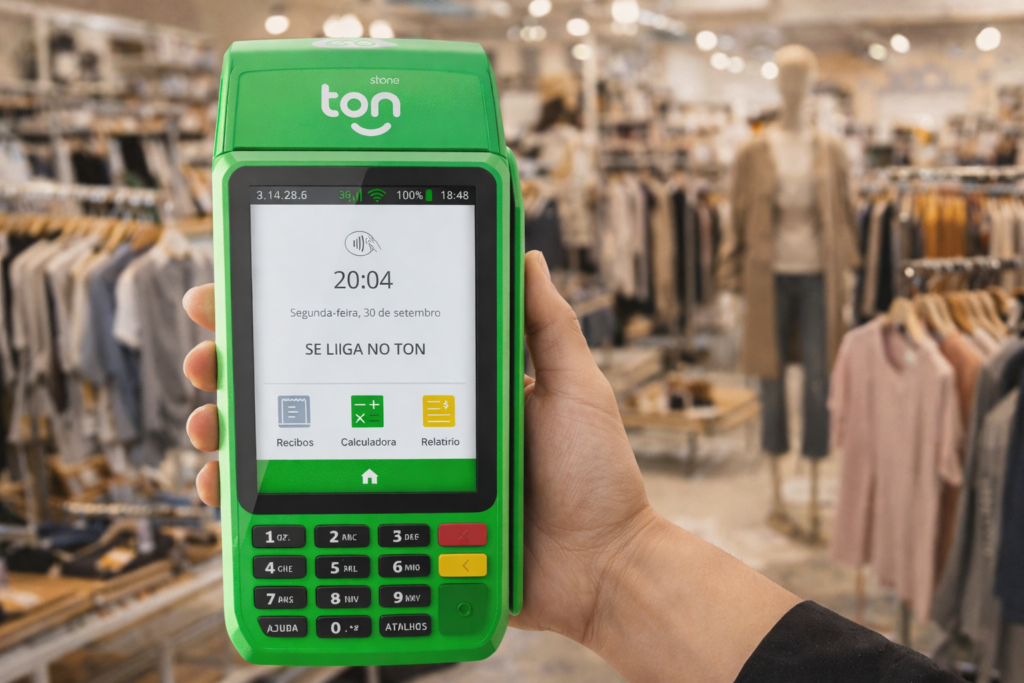 Melhores máquinas de cartão para loja de roupas